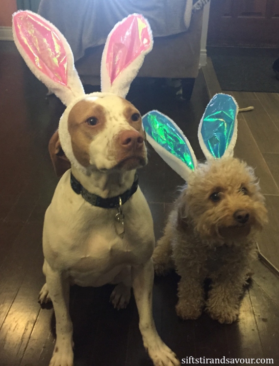 Easter Pups-label